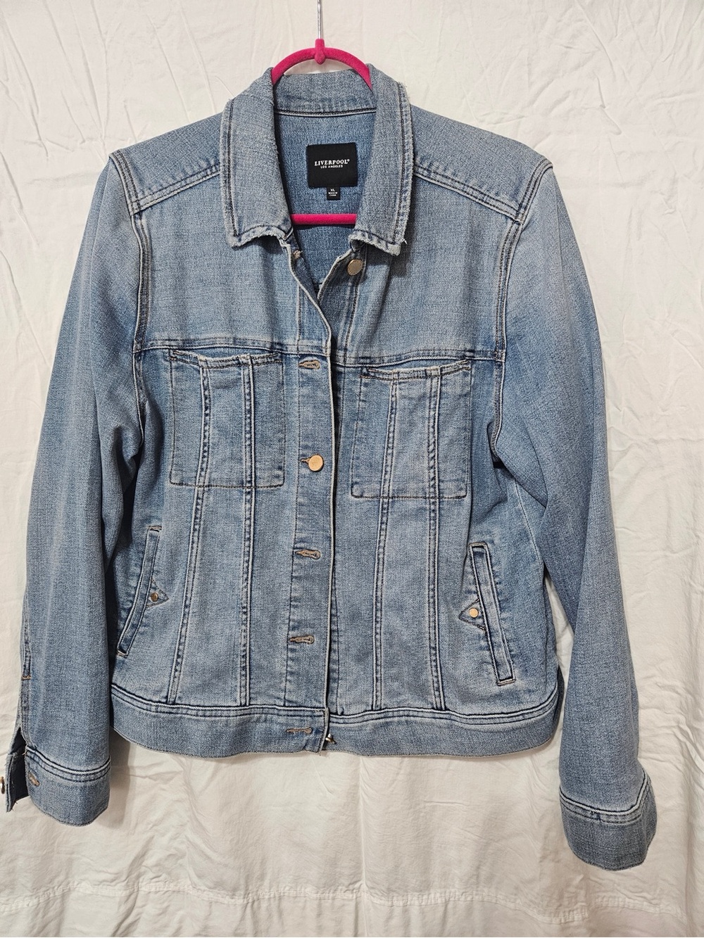 Liverpool Light Blue Denim Jean Jacket